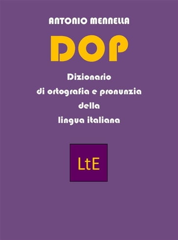 DOP Dizionario di ortografia e pronunzia della lingua italiana
