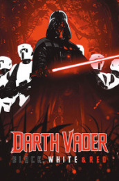 Darth Vader. Black, white & red