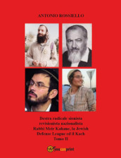 Destra radicale sionista revisionista nazionalista Rabbi Meir Kahane, la Jewish Defense League ed il Kach. 2.