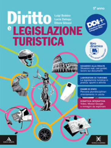 Diritto legislazione turistica. Per per il 5° anno degli Ist. professionali. Con e-book. Con espansione online