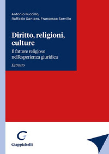 Diritto, religioni, culture. Il fattore religioso nell'esperienza giuridica. 1.