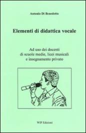 Elementi di didattica vocale