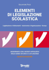 Elementi di legislazione scolastica. Legislazione e ordinamenti, autonomia e organizzazione, Europa