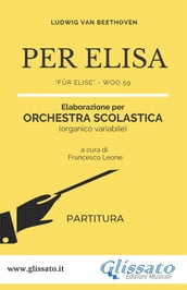 Per Elisa - Orchestra scolastica (partitura)