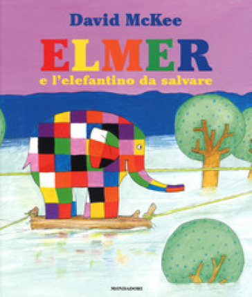Elmer e l'elefantino da salvare.