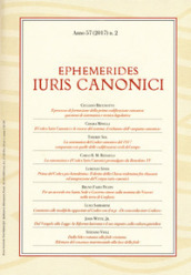 Ephemerides Iuris canonici  (2017). 2.