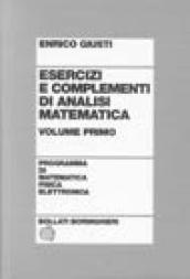 Esercizi e complementi di analisi matematica. 1.