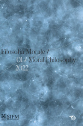 Filosofia morale-Moral philosophy (2022). Ediz. bilingue. 1.