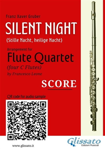Flute Quartet "Silent Night" score
