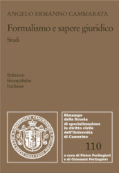 Formalismo e sapere giuridico. Studi