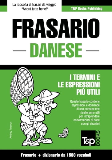 Frasario Italiano-Danese e dizionario ridotto da 1500 vocaboli