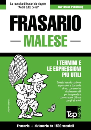 Frasario Italiano-Malese e dizionario ridotto da 1500 vocaboli