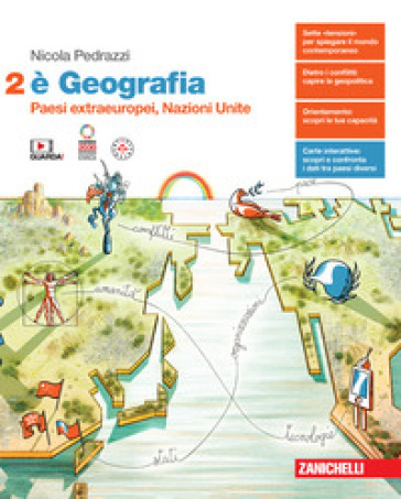È Geografia. Per le Scuole superiori. Con e-book. Vol. 2: Paesi extraeuropei, Nazioni Unite