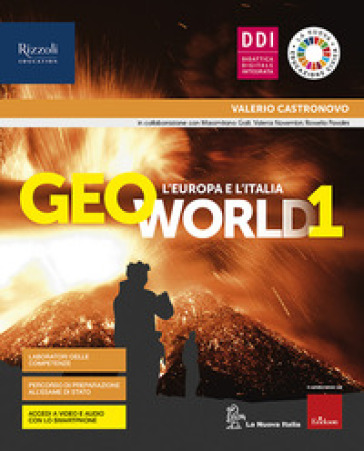 Geoworld. Con Atlante guidato. Per la Scuola media. Con e-book. Con espansione online. Vol. 1: L' Europa e l'Italia