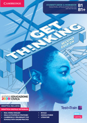 Get thinking. B1-B1+. Student's book and Workbook. With Test &amp; train. Per le Scuole superiori. Con e-book. Con espansione online