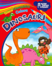 Gioca completa e colora i dinosauri