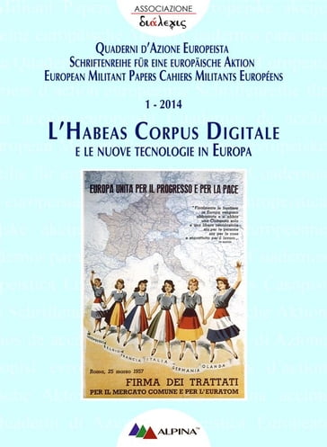 L'HABEAS CORPUS DIGITALE e le nuove tecnologie in Europa