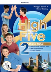 High five. Digital gold. Per la Scuola media. Con e-book. Con espansione online. Vol. 2