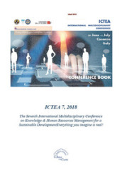 ICTEA 7, 2018. The Seventh International Multidisciplinary Conference on Knowledge & Human Resources Management for a Sustainable Development. Everything you imagine is real!