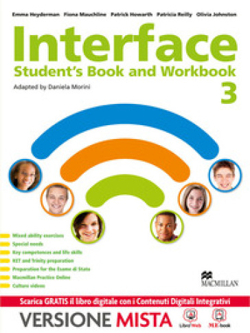 Interface. Student's book-Workbook-Culture and exams. Per la Scuola media. Con e-book. Con espansione online. Vol. 3