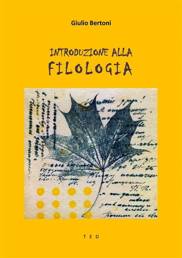 Introduzione alla Filologia