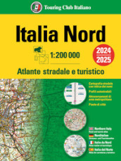Italia. Atlante stradale e turistico 200.000. Nord