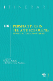 Itinerari (2020). 59: Perspectives in the anthropocene