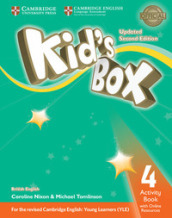 Kid s box. Level 4. Activity book. British English. Per la Scuola elementare. Con e-book. Con espansione online