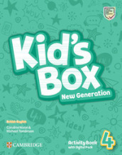Kid s box. New generation. Level 4. Activity book. Per le Scuole elementari. Con espansione online