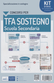 Kit completo TFA sostegno scuola secondaria. Eserciziari-Manuale-Tracce svolte