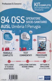 Kit concorso 94 OSS AUSL Umbria 1 Perugia. Con software di simulazione