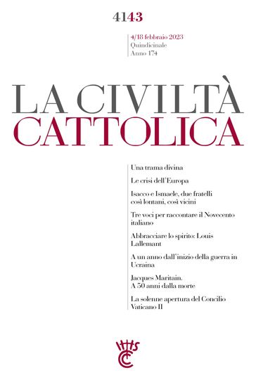 La Civiltà Cattolica n. 4143