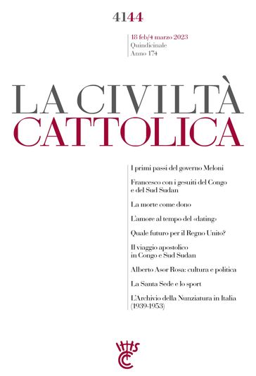 La Civiltà Cattolica n. 4144