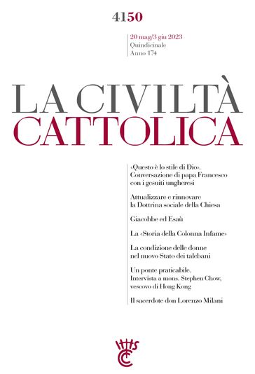 La Civiltà Cattolica n. 4150