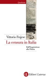 La censura in Italia