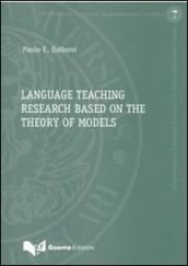 Language teaching research based on the theory of models