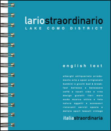Lariostraordinario. Lake Como district
