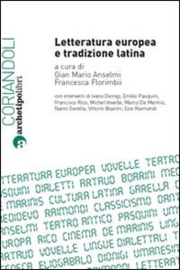 Letteratura europea e tradizione latina