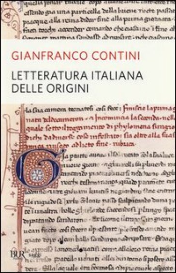 Letteratura italiana delle origini