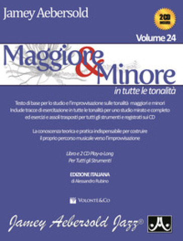 Maggiore & minore in tutte le tonalità. Con CD Audio. Vol. 24