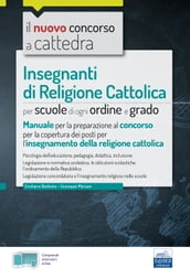 Manuale Insegnanti di Religione Cattolica - Concorso 2021