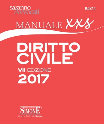 Manuale XXS di Diritto Civile (FORMATO "extra small")
