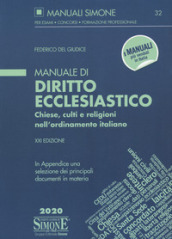 Manuale di diritto ecclesiastico. Chiese, culti e religioni nell ordinamento italiano