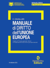 Manuale di diritto dell Unione Europea. Analisi di principi generali, Istituti e problematiche dottrinali e giurisprudenziali