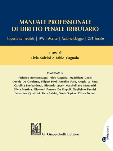 Manuale professionale di diritto penale tributario - e-Book