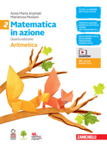 Matematica in azione. Aritmetica-Geometria. Per la Scuola media. Con e-book. Con espansione online. 2.