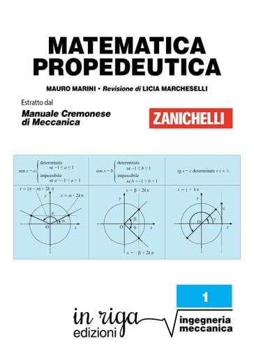 Matematica propedeutica (in riga edizioni - Ingegneria Cremonese)