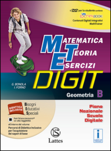 Matematica teoria esercizi digit. Geometria B. Per la Scuola media. Con e-book. Con espansione online. 2.