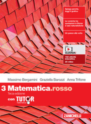 Matematica.rosso. Con Tutor. Per le Scuole superiori. Con e-book. Con espansione online. Vol. 3