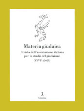 Materia giudaica. Rivista dell Associazione italiana per lo studio del giudaismo (2021). 26/2.